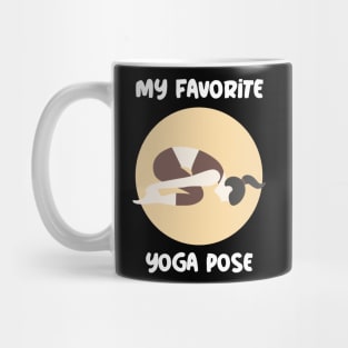 My Favorite Yoga Pose - Child Pose Mug